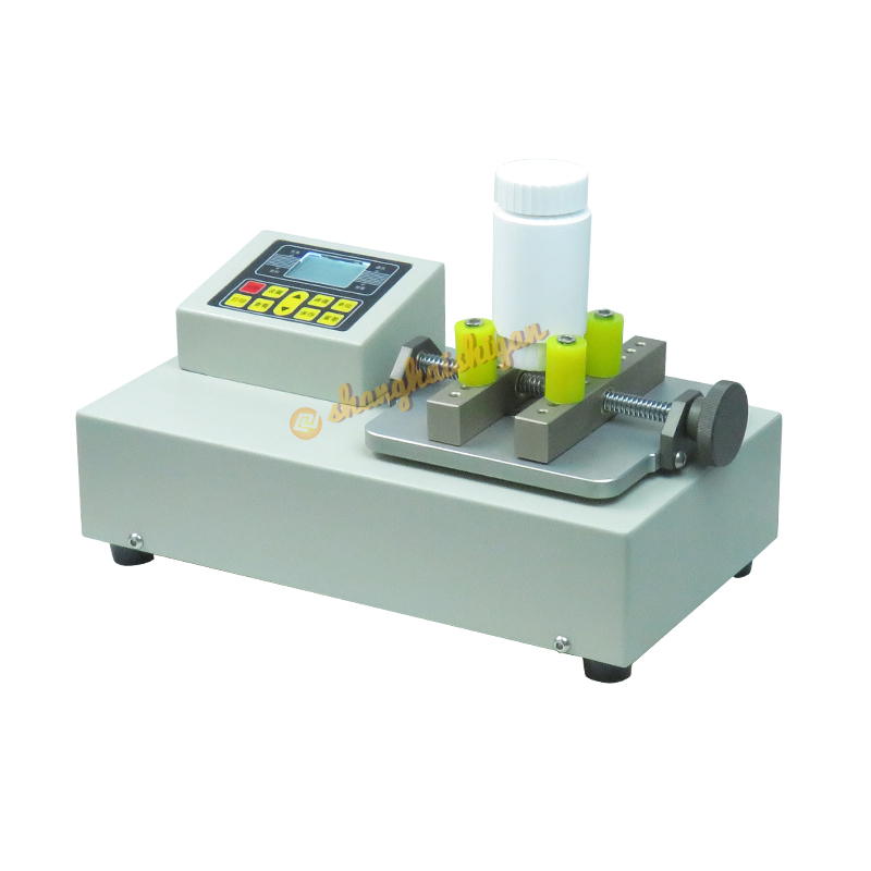 飲用水瓶蓋扭力計_瓶蓋扭轉力測試儀_自動峰值扭矩儀廠家